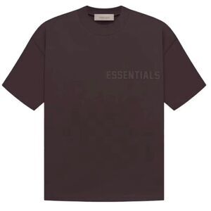 Fear of God Essentials Plum SS23 Oversize T-Shirt Plum Tee Unisex REAR